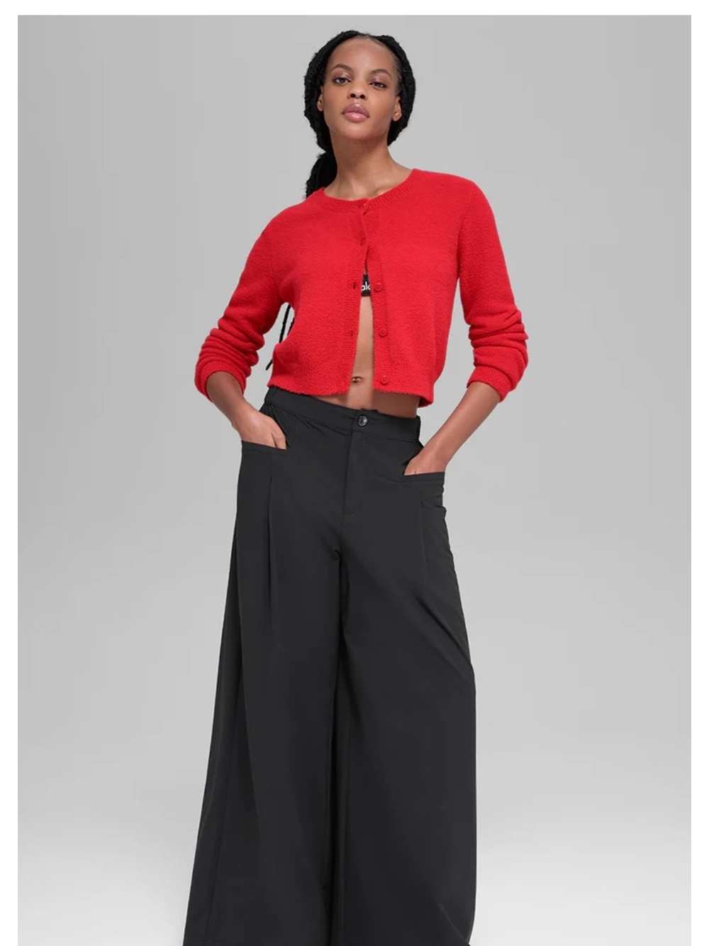 Alo Main Act Wide Leg Trousers